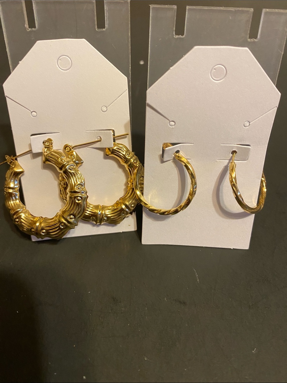 Gold Hoop Earrings - Women Jewelry
